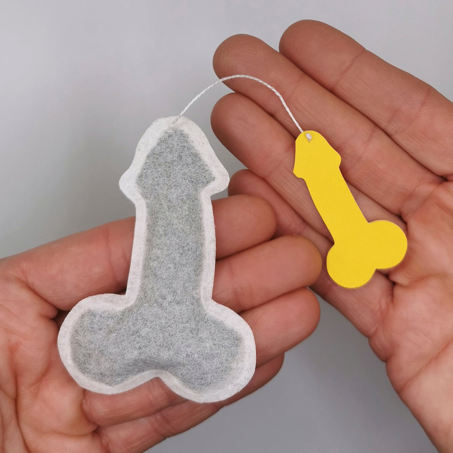 Funny dick teabag joke gift, hen night favours and bachelorette tea party bridal shower bride game fun