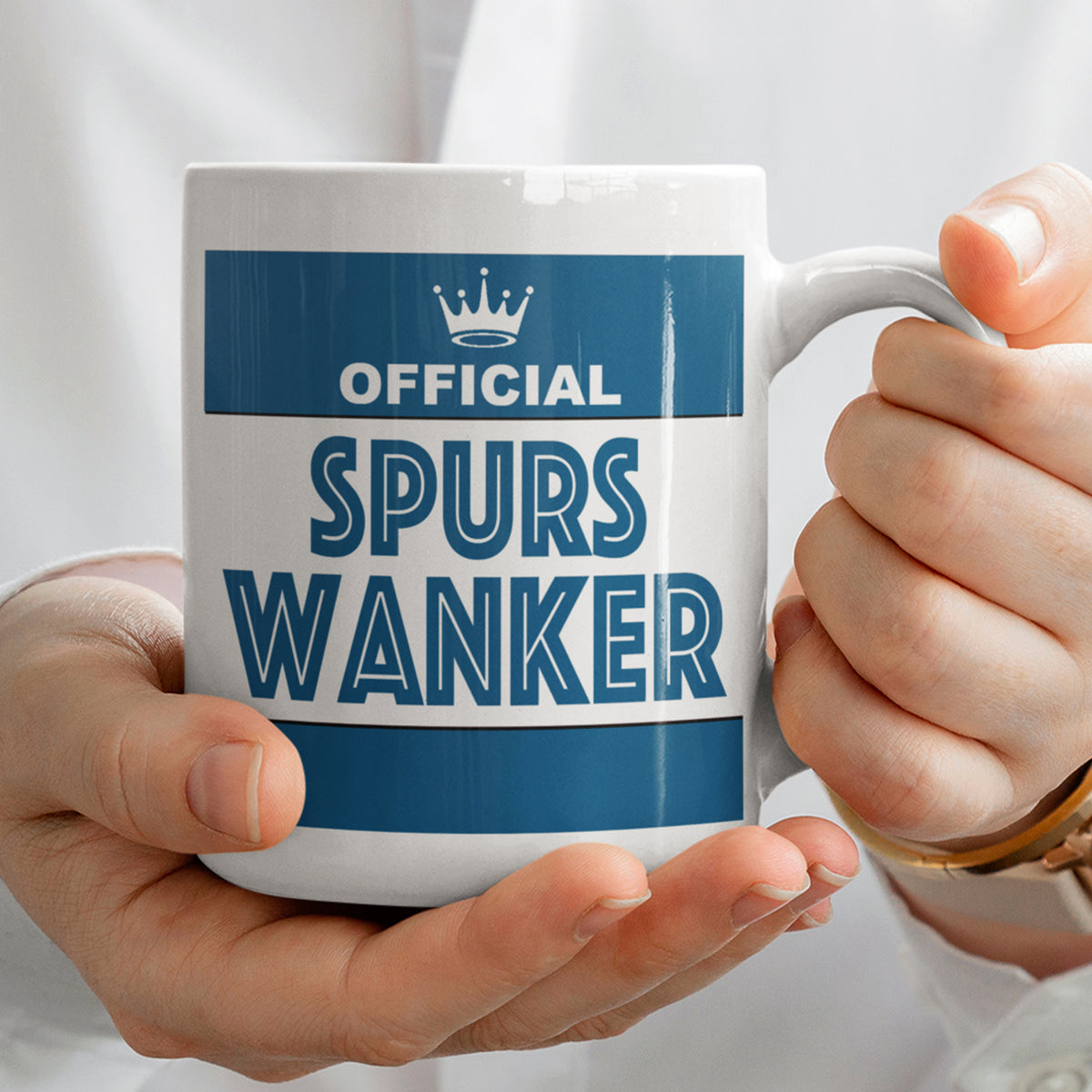 Joke rival football supporter mug ideal for Secret Santa or birthdays.